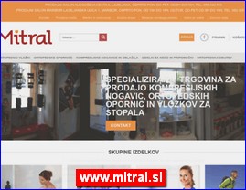 Medicinski aparati, uređaji, pomagala, medicinski materijal, oprema, www.mitral.si
