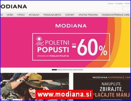 Odeća, www.modiana.si
