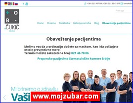 Stomatološke ordinacije, stomatolozi, zubari, www.mojzubar.com