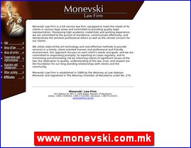 Advokati, advokatske kancelarije, www.monevski.com.mk