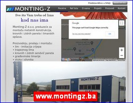 Građevinarstvo, građevinska oprema, građevinski materijal, www.montingz.ba