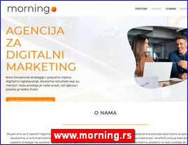 Digitalni marketing, agencija za digitalni marketing, SEO agencija, SEO optimizacija, Google Ads, oglaavanje na drutvenim mreama, vvoenje drutvenih mrea, email marketing, Novi Beograd, www.morning.rs