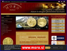 Zlatare, zlato, zlatarstvo, nakit, satovi, www.moro.si