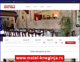 Restorani, www.motel-kneginja.rs