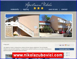 Hoteli, smeštaj, Hrvatska, www.nikolazubovici.com