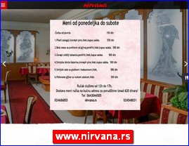 Pizza, picerije, palačinkarnice, www.nirvana.rs