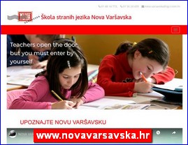 Škole stranih jezika, www.novavarsavska.hr