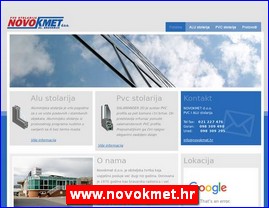 PVC, aluminijumska stolarija, www.novokmet.hr
