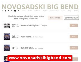 Muzičari, bendovi, folk, pop, rok, www.novosadskibigband.com