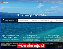 Hoteli, smeštaj, Hrvatska, www.obmorju.si