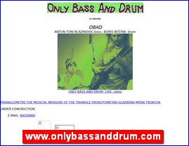 Muzičari, bendovi, folk, pop, rok, www.onlybassanddrum.com