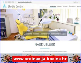 Stomatološke ordinacije, stomatolozi, zubari, www.ordinacija-bocina.hr