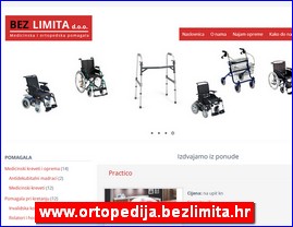 Medicinski aparati, uređaji, pomagala, medicinski materijal, oprema, www.ortopedija.bezlimita.hr