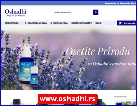 Kozmetika, kozmetički proizvodi, www.oshadhi.rs