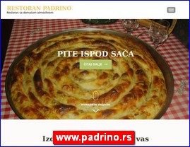 Pizza, picerije, palačinkarnice, www.padrino.rs