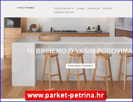 PVC, aluminijumska stolarija, www.parket-petrina.hr