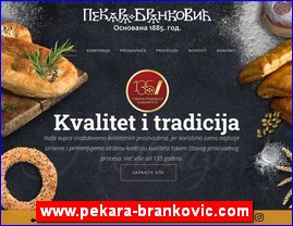 Pekare, hleb, peciva, www.pekara-brankovic.com