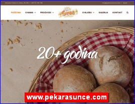 Pekare, hleb, peciva, www.pekarasunce.com