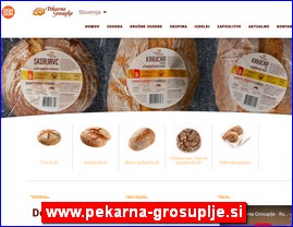 Pekare, hleb, peciva, www.pekarna-grosuplje.si