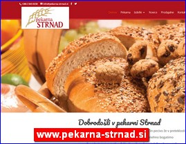 Pekare, hleb, peciva, www.pekarna-strnad.si
