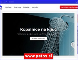 Energetika, elektronika, grejanje, gas, www.petos.si