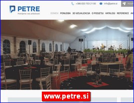 Ketering, catering, organizacija proslava, organizacija venčanja, www.petre.si
