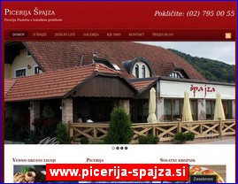 Pizza, picerije, palačinkarnice, www.picerija-spajza.si