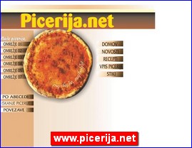 Pizza, picerije, palačinkarnice, www.picerija.net