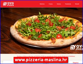 Pizza, picerije, palačinkarnice, www.pizzeria-maslina.hr