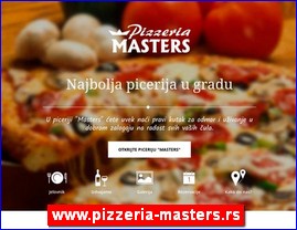 Pizza, picerije, palačinkarnice, www.pizzeria-masters.rs