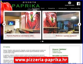 Pizza, picerije, palačinkarnice, www.pizzeria-paprika.hr