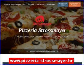 Pizza, picerije, palačinkarnice, www.pizzeria-strossmayer.hr
