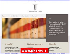 Advokati, advokatske kancelarije, www.pks-od.si
