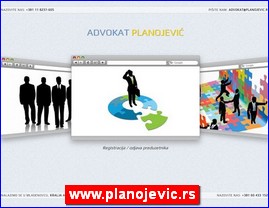 Advokati, advokatske kancelarije, www.planojevic.rs