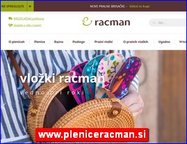 Higijenska oprema, www.pleniceracman.si