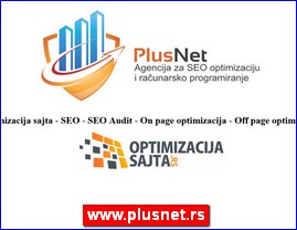 Digitalni marketing, izrada sajtova, SEO optimizacija sajtova, vođenje društvenih mreža, reklamiranje na Facebook, Google Ads, PlusNet, www.plusnet.rs