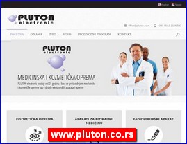 Medicinski aparati, uređaji, pomagala, medicinski materijal, oprema, www.pluton.co.rs