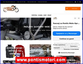 Motorcikli, skuteri, www.pontismotori.com