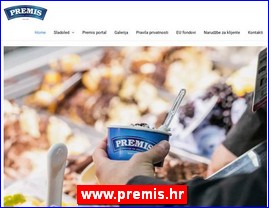 Konditorski proizvodi, keks, čokolade, bombone, torte, sladoledi, poslastičarnice, www.premis.hr