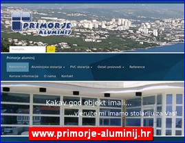 PVC, aluminijumska stolarija, www.primorje-aluminij.hr