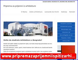 Arhitektura, projektovanje, www.pripremazaprijemniispitizarhitekture.rs
