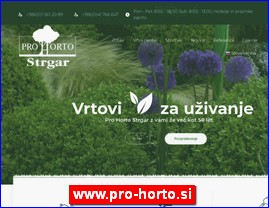 Cveće, cvećare, hortikultura, www.pro-horto.si