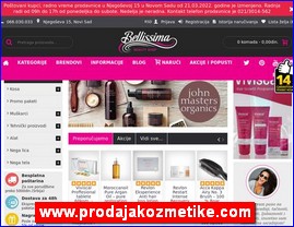 Kozmetika, kozmetički proizvodi, www.prodajakozmetike.com