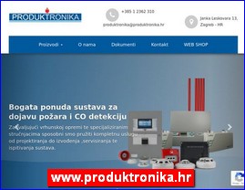 Alarmi, obezbedjenje, www.produktronika.hr