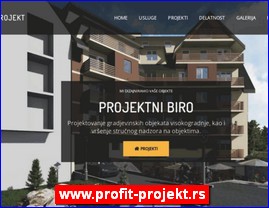 Arhitektura, projektovanje, www.profit-projekt.rs