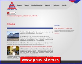 Arhitektura, projektovanje, www.prosistem.rs