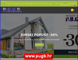 PVC, aluminijumska stolarija, www.pugb.hr