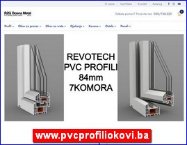 PVC, aluminijumska stolarija, www.pvcprofiliokovi.ba