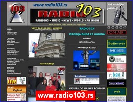 Radio stanice, www.radio103.rs