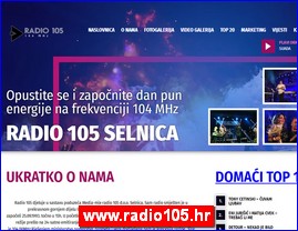 Radio stanice, www.radio105.hr